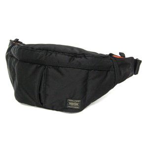 Porter TANKER Waist Bag 622-76629 Women,Men Nylon Fanny Pack,Sling Bag Black
